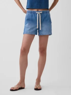 Pantaloncini Easy in denim da 4″