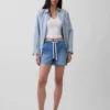 Pantaloncini Easy in denim da 4"