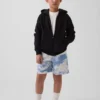 Pantaloncini GapFit da bambino in rete riciclata da 6"