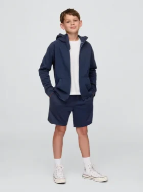 Pantaloncini GapFit da bambino in rete riciclata da 6"