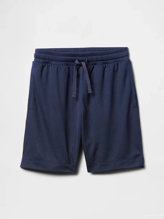 Pantaloncini GapFit da bambino in rete riciclata da 6"
