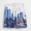 Pantaloncini GapFit da bambino in rete riciclata da 6"