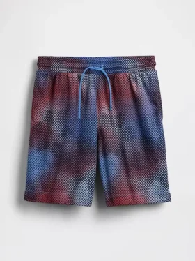 Pantaloncini GapFit da bambino in rete riciclata da 6″