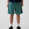 Pantaloncini GapFit da bambino in rete riciclata da 6"