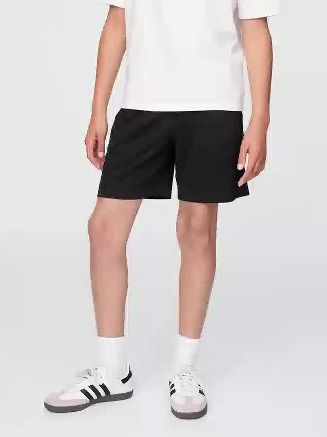 Pantaloncini GapFit da bambino in rete riciclata da 6"