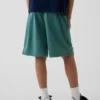 Pantaloncini GapFit da bambino in rete riciclata da 6"