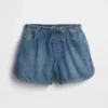 Pantaloncini in denim a vita alta per bambini "Easy Dolphin"