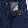 Pantaloncini in denim a vita bassa e linea allungata per bambini