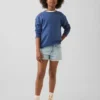 Pantaloncini in denim a vita bassa per bambini