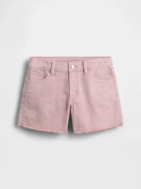 Pantaloncini in denim a vita bassa per bambini