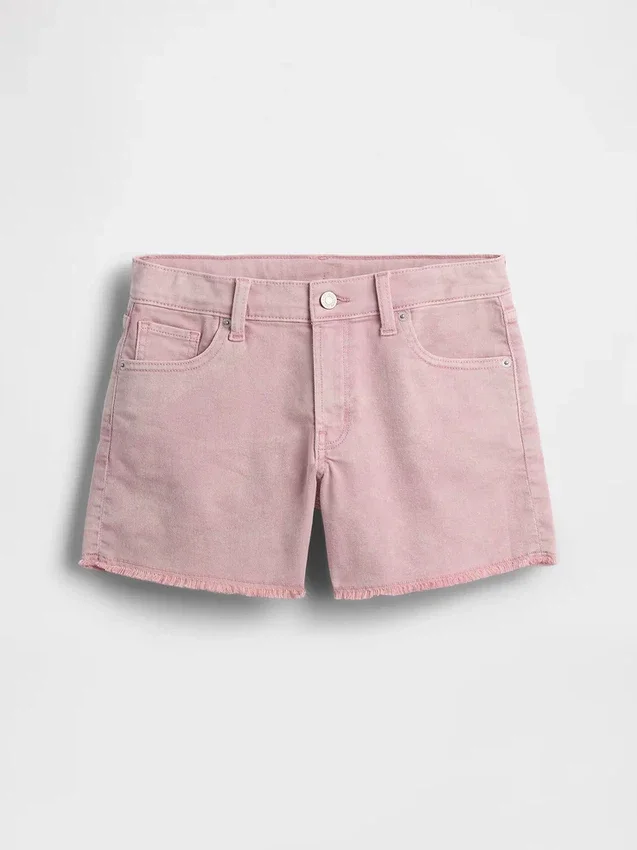 Pantaloncini in denim a vita bassa per bambini