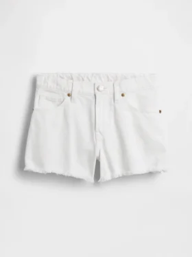 Pantaloncini in denim a vita bassa per bambini
