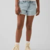 Pantaloncini in denim a vita bassa per bambini