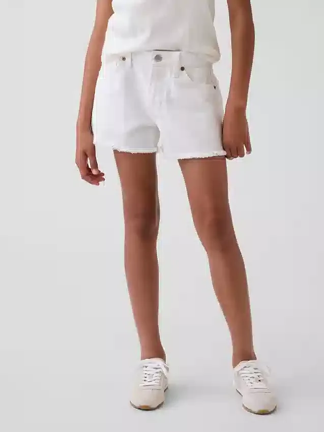 Pantaloncini in denim a vita bassa per bambini