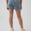 Pantaloncini in denim a vita bassa per bambini
