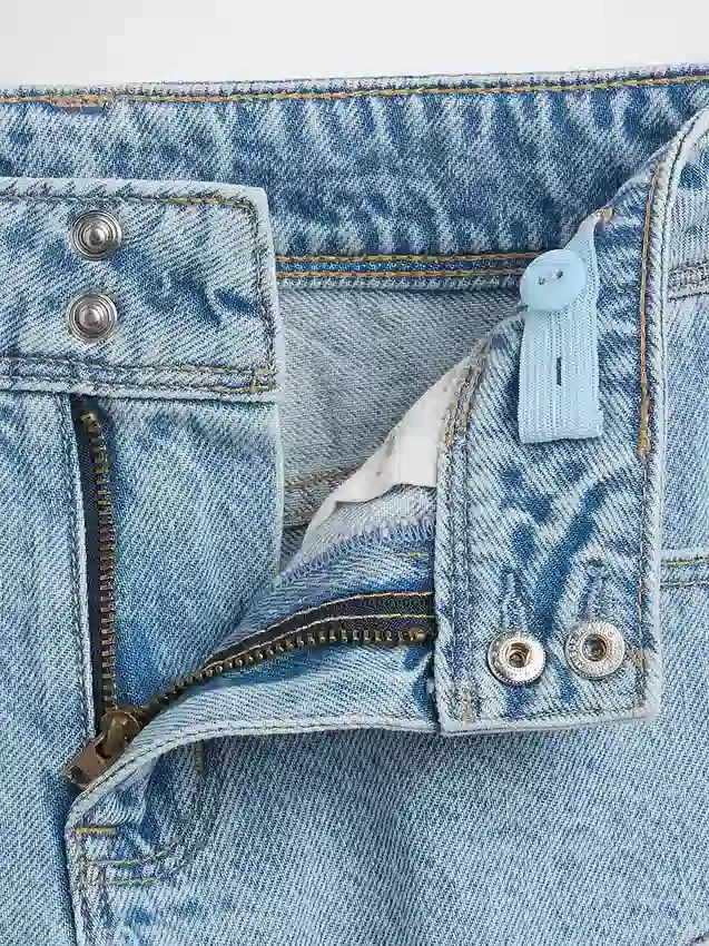 Pantaloncini in denim a vita bassa per bambini