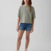 Pantaloncini in denim a vita bassa Ultrasoft Stride per bambini