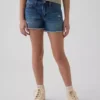 Pantaloncini in denim a vita bassa Ultrasoft Stride per bambini