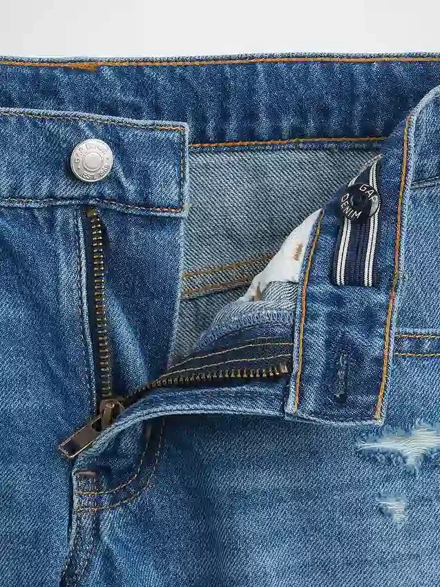 Pantaloncini in denim a vita bassa Ultrasoft Stride per bambini