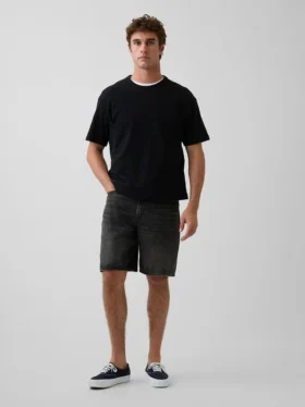 Pantaloncini in denim larghi da 10,5"