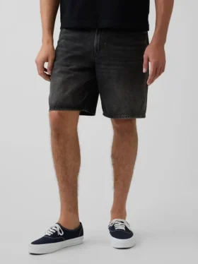 Pantaloncini in denim larghi da 10,5″