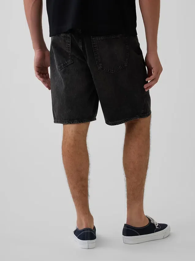 Pantaloncini in denim larghi da 10,5"