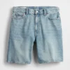 Pantaloncini in denim larghi stile anni ’90