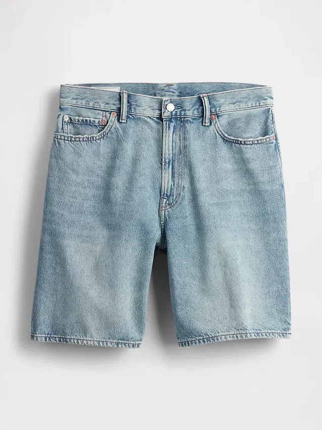 Pantaloncini in denim larghi stile anni ’90