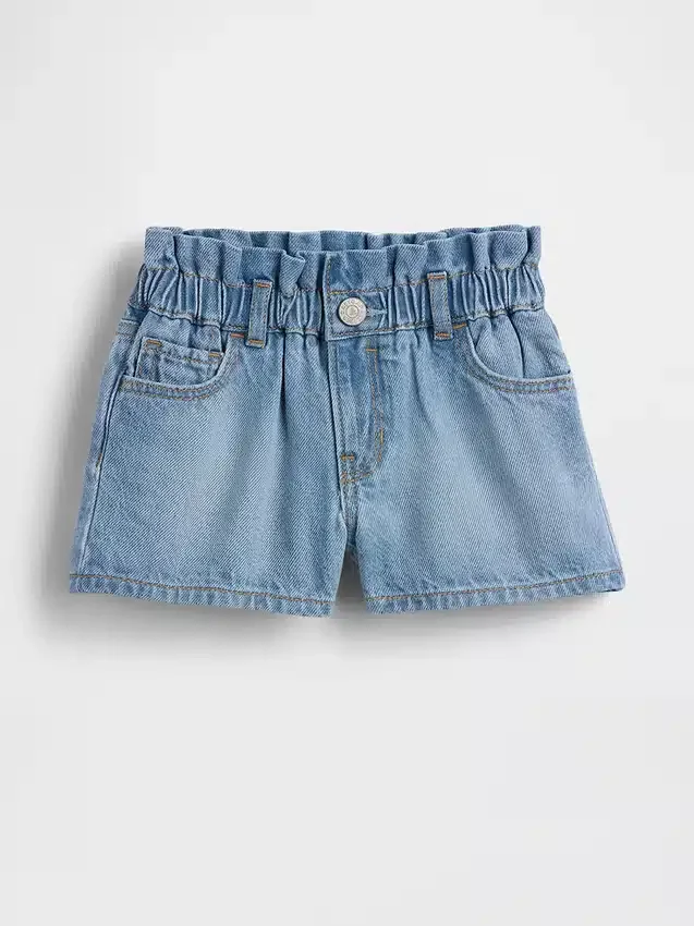 Pantaloncini in denim ultra morbido per neonato & bebè
