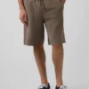 Pantaloncini in felpa morbida stile vintage