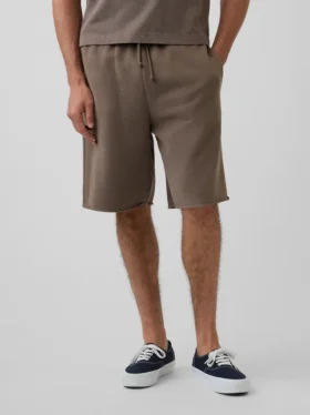 Pantaloncini in felpa morbida stile vintage