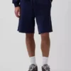 Pantaloncini in felpa morbida stile vintage