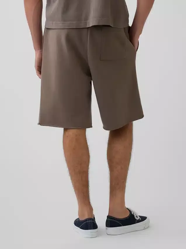 Pantaloncini in felpa morbida stile vintage