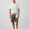 Pantaloncini in felpa morbida stile vintage