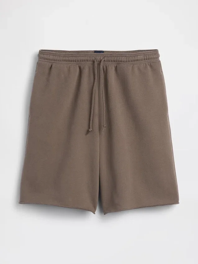 Pantaloncini in felpa morbida stile vintage