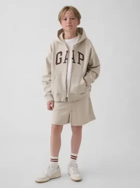 Pantaloncini in felpa Vintagesoft da bambino da 5"