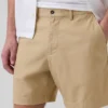 Pantaloncini in misto lino e cotone da 7,5"