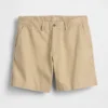 Pantaloncini in misto lino e cotone da 7,5"