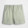 Pantaloncini in misto lino e cotone per neonato & bebè