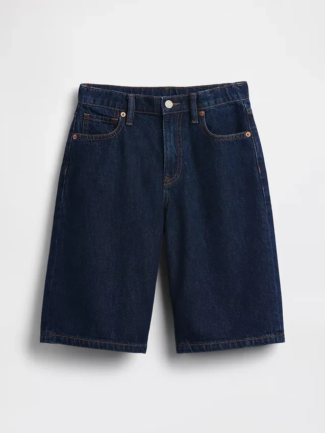 Pantaloncini larghi in denim per bambini