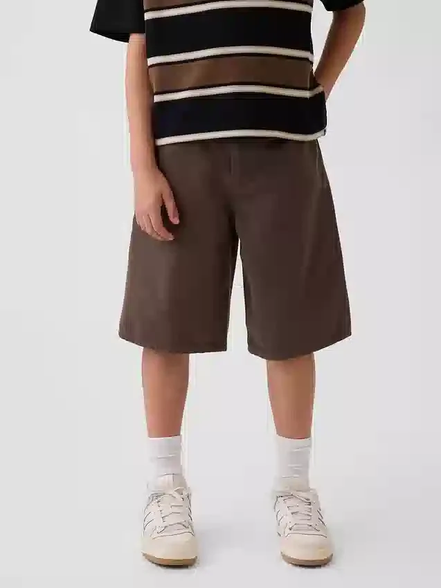 Pantaloncini larghi in denim per bambini