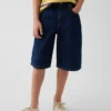 Pantaloncini larghi in denim per bambini