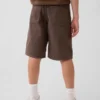 Pantaloncini larghi in denim per bambini