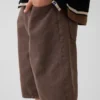 Pantaloncini larghi in denim per bambini