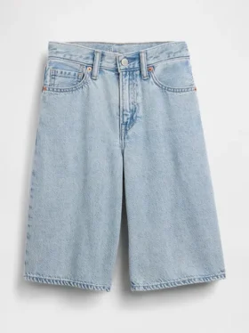 Pantaloncini larghi in denim ultrasoft per bambini