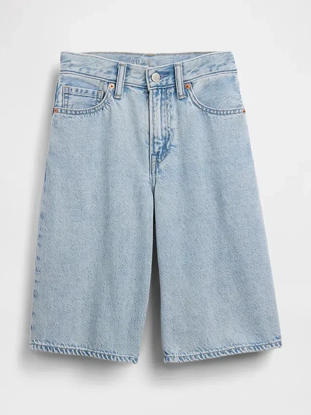 Pantaloncini larghi in denim ultrasoft per bambini