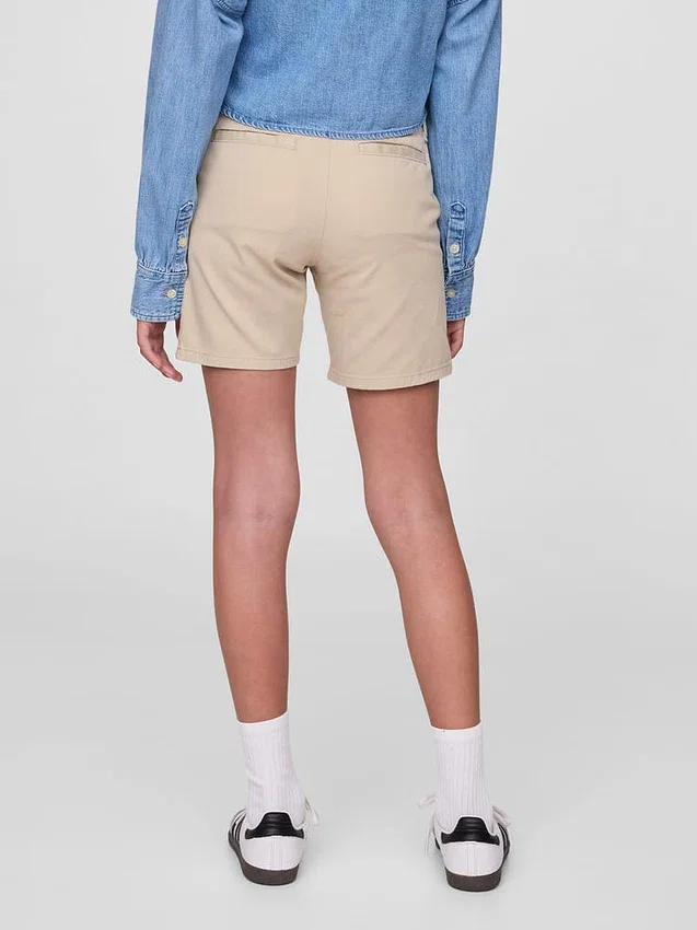 Pantaloncini midi da uniforme per bambini
