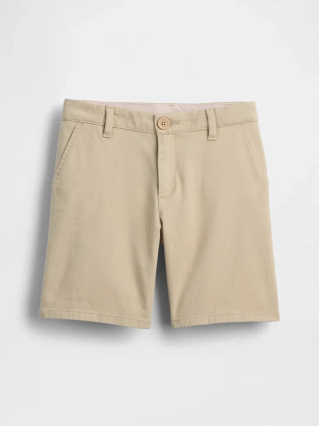 Pantaloncini midi da uniforme per bambini