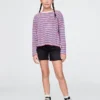 Pantaloncini midi in denim per bambini