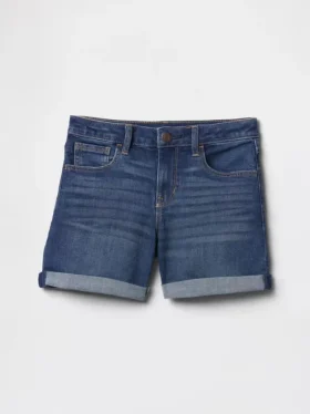 Pantaloncini midi in denim per bambini